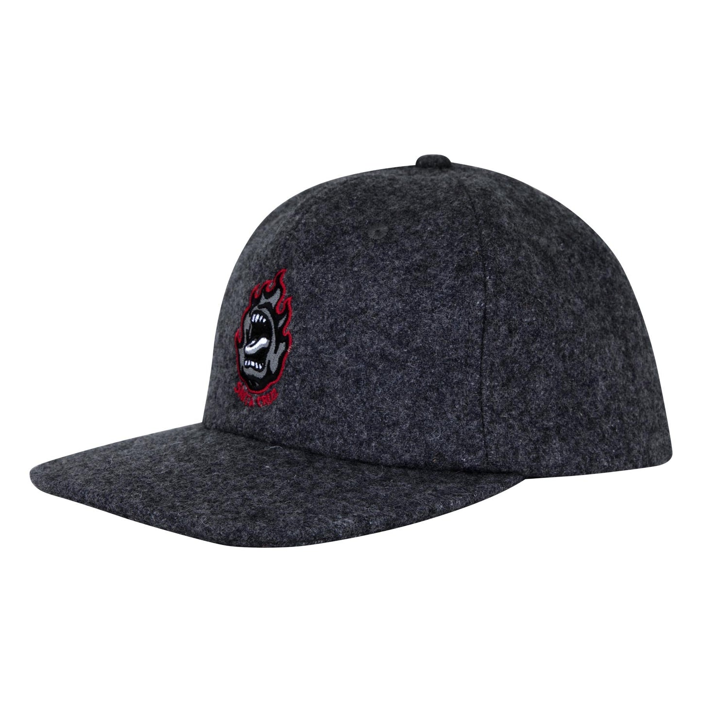 Santa Cruz Screaming Fire Unstructured Snapback Hat
