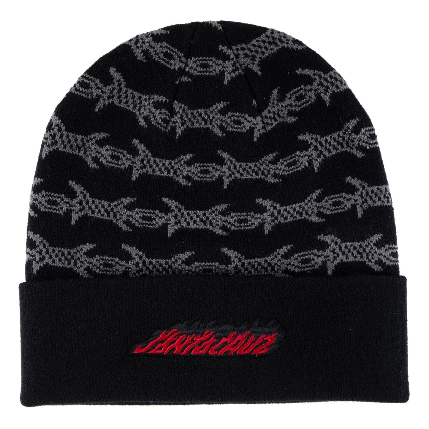 Santa Cruz Wired Flame Dot Long Shoreman Beanie