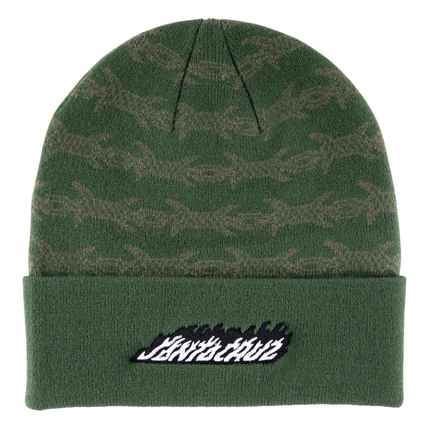 Santa Cruz Wired Flame Dot Long Shoreman Beanie