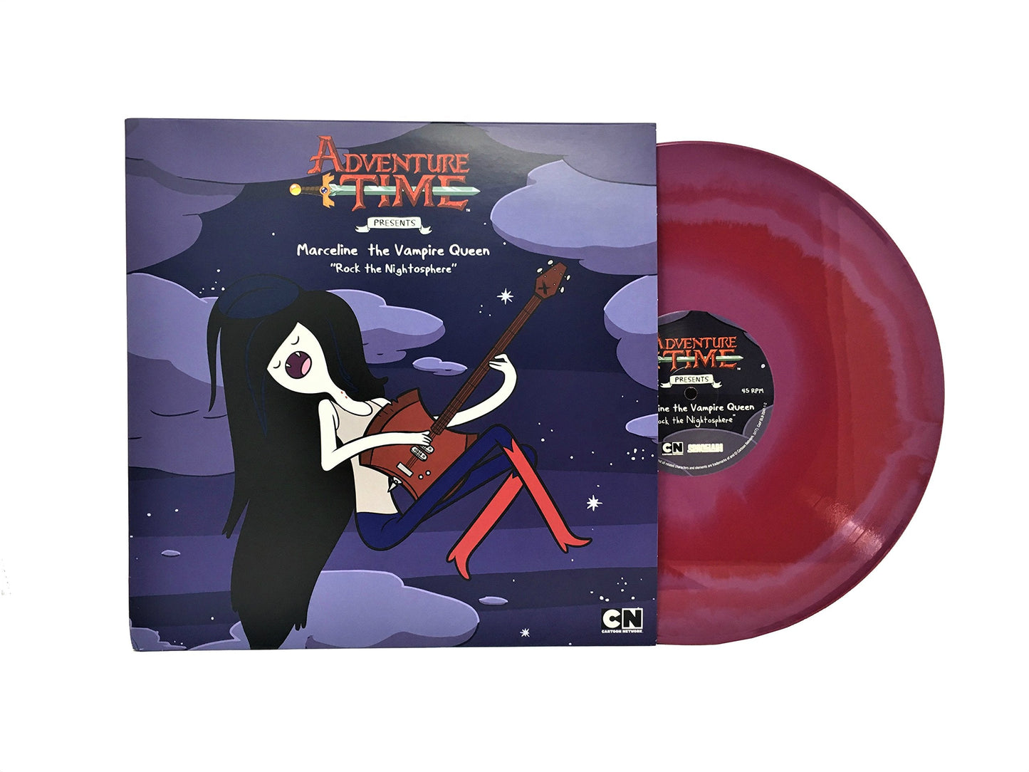 Adventure Time Presents: Marceline the Vampire Queen "Rock the Nightosphere" (Limited Edition Red & Pink Swirl Colored Vinyl)