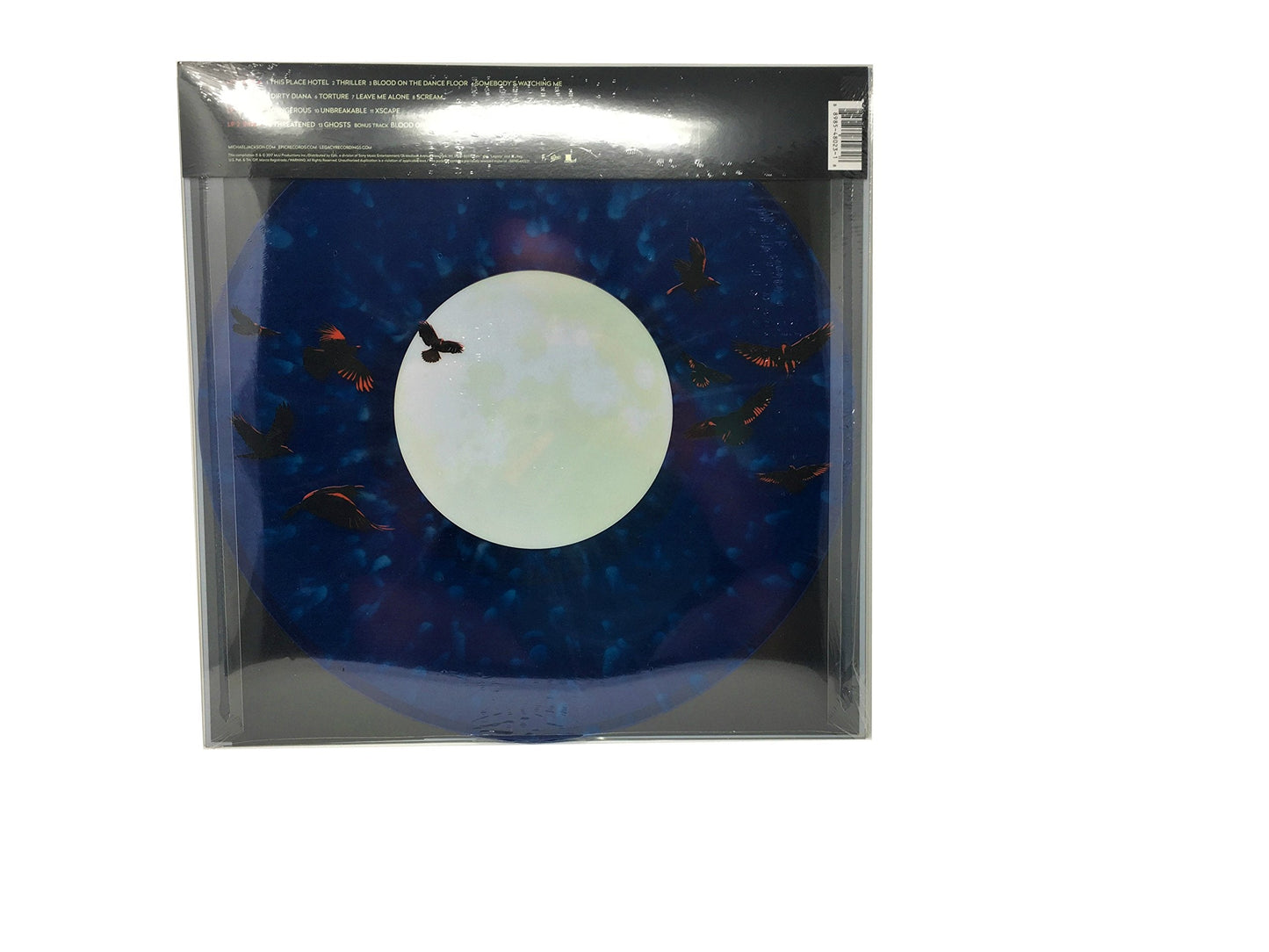 Michael Jackson - Scream (Limited Edition Blue Swirl and Glow in the Dark 2xLP)