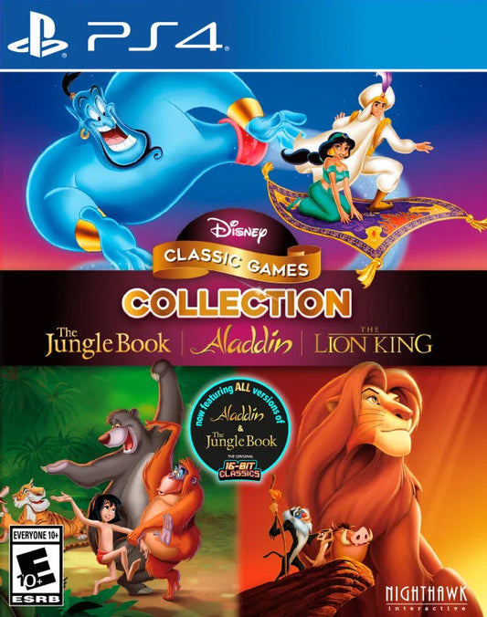 Disney Classic Games Collection: Aladdin, The Lion King, and Jungle Book (Playstation 4)