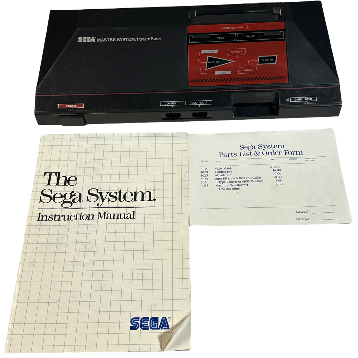 Sega Master System Console - Sega Master System