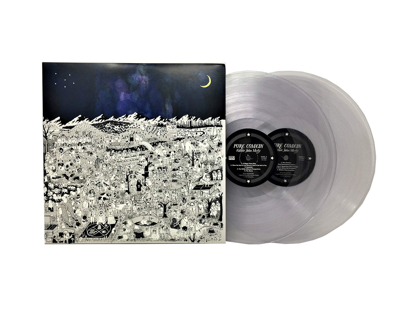 Father John Misty - Pure Comedy (Limited Edition Clear Colored Vinyl w/ Nightime Cover)