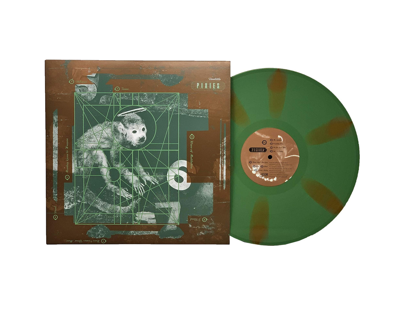 The Pixies - Doolittle (Limited Edition Bronze & Green Pinwheel Colored Vinyl)