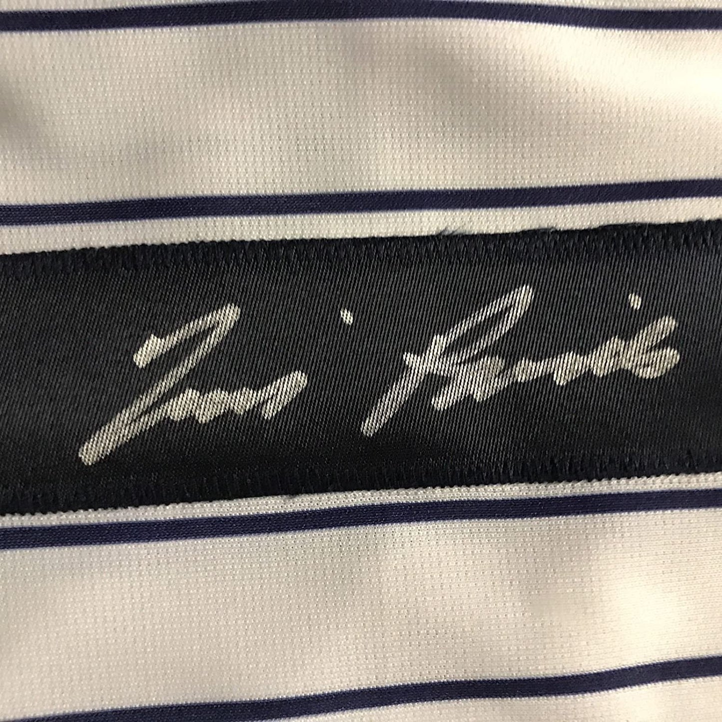 Framed Autographed/Signed Tim Raines 35x39 New York Pinstripe Baseball Jersey JSA COA - Golden Apple Comics