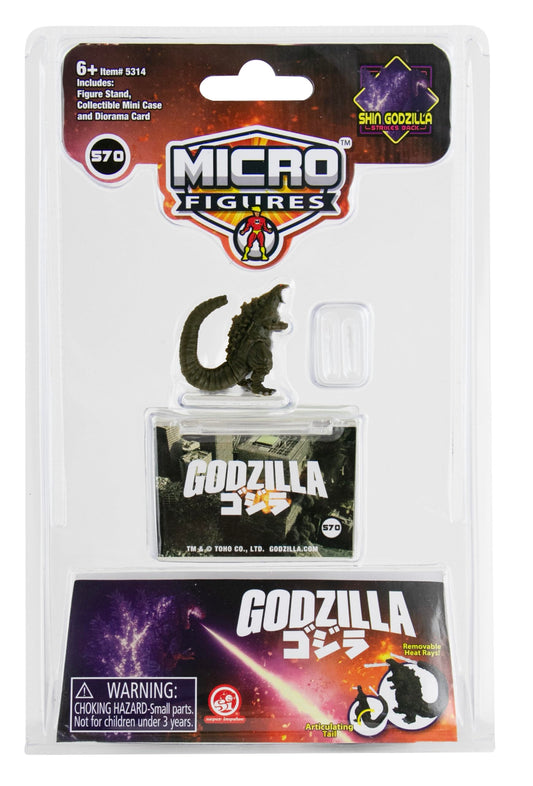 World's Smallest: Micro Figures - Godzilla Action Figure
