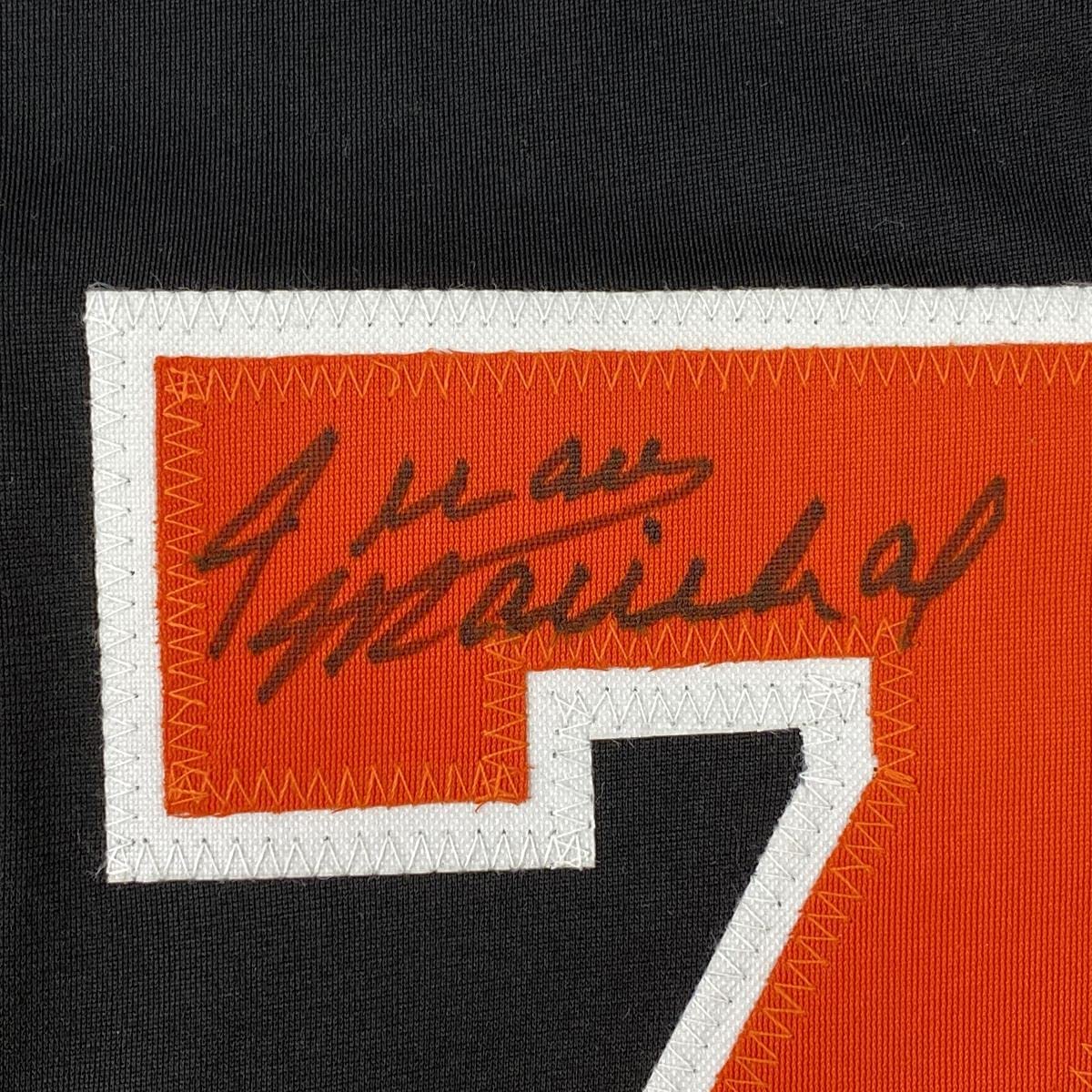 Autographed/Signed Juan Marichal San Francisco Black Baseball Jersey JSA COA