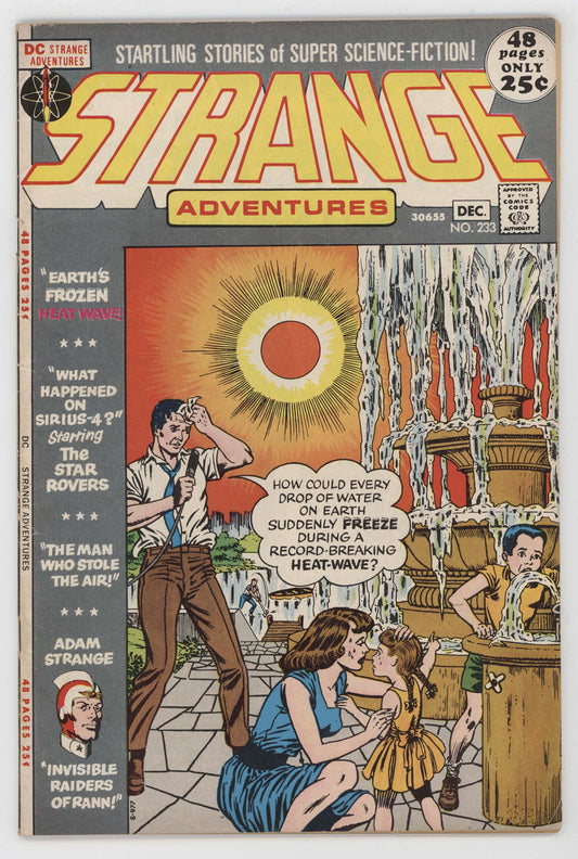 Strange Adventures 233 DC 1971 VG FN Murphy Anderson Climate Change