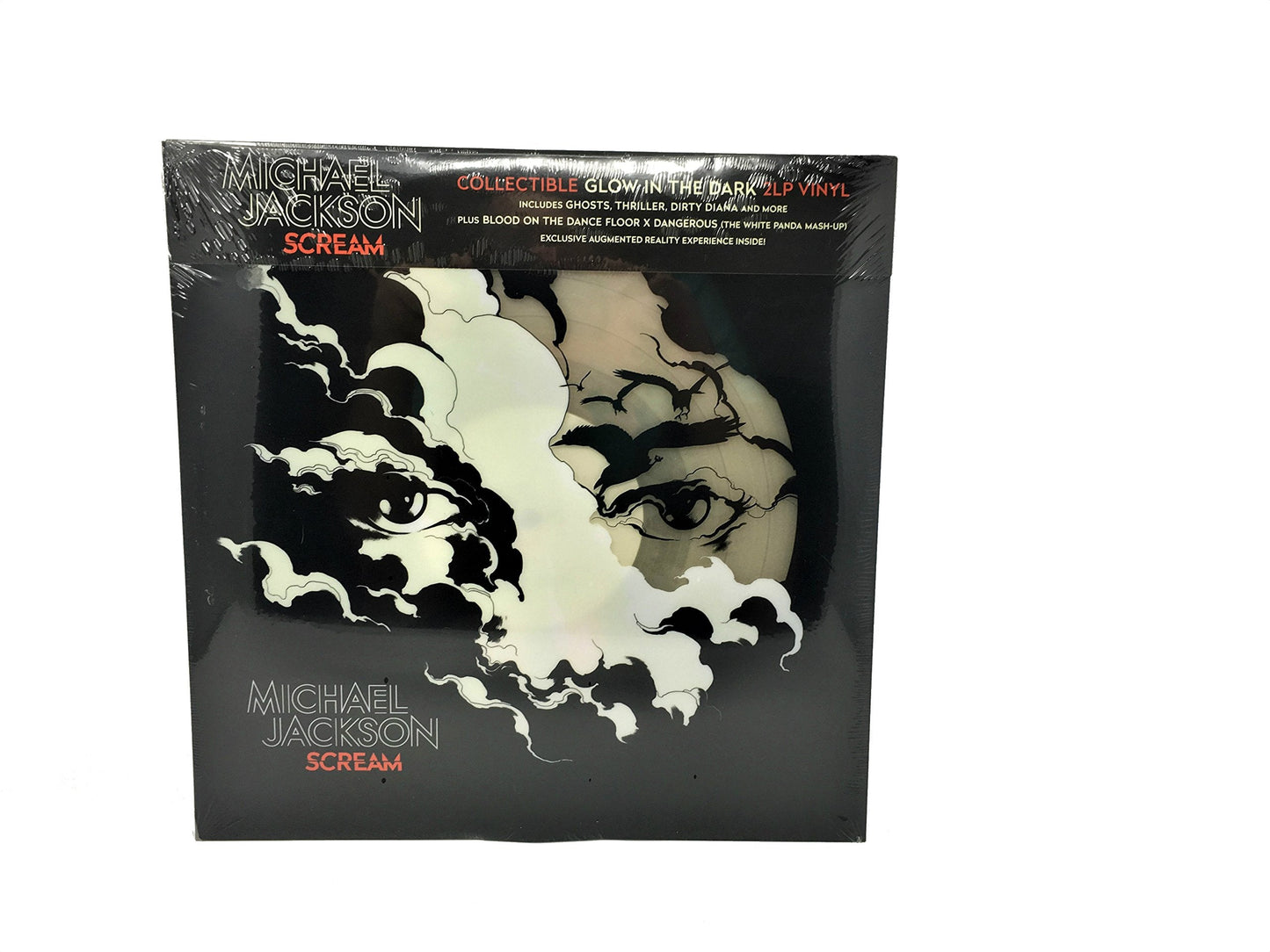 Michael Jackson - Scream (Limited Edition Blue Swirl and Glow in the Dark 2xLP)