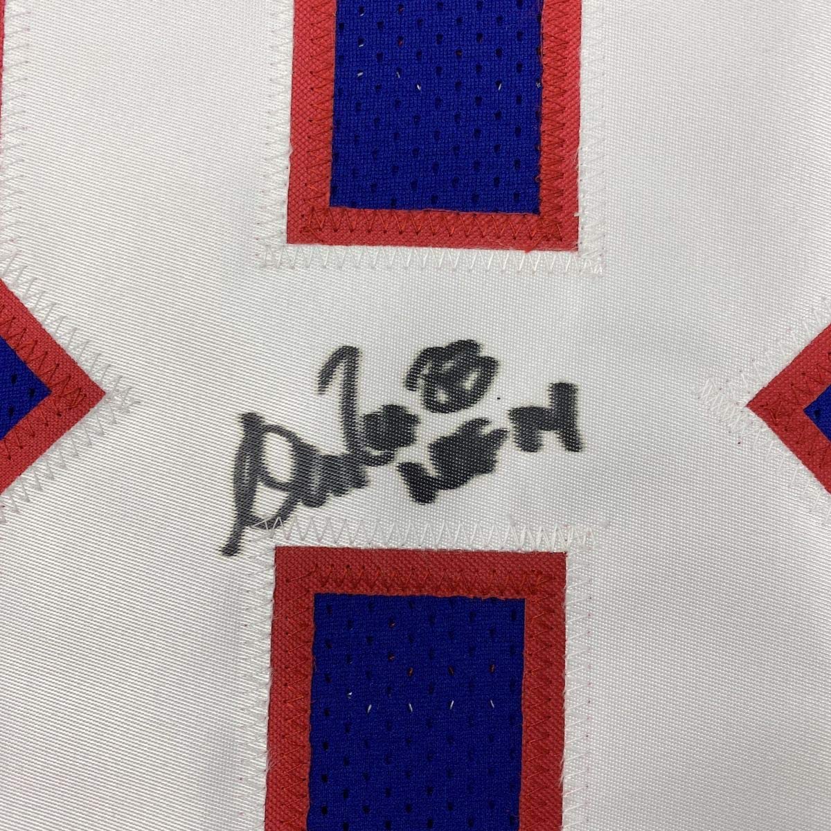 Autographed/Signed Andre Reed HOF 14 Buffalo Blue Football Jersey PSA/DNA COA