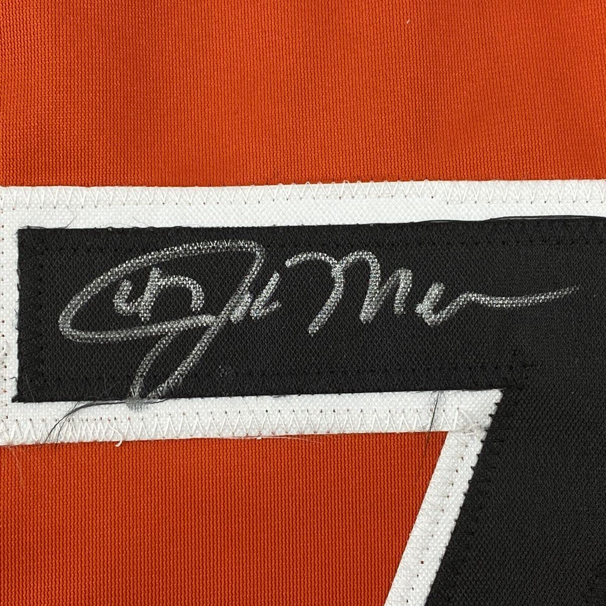 Autographed/Signed John Means Baltimore Orange Baseball Jersey Beckett BAS COA