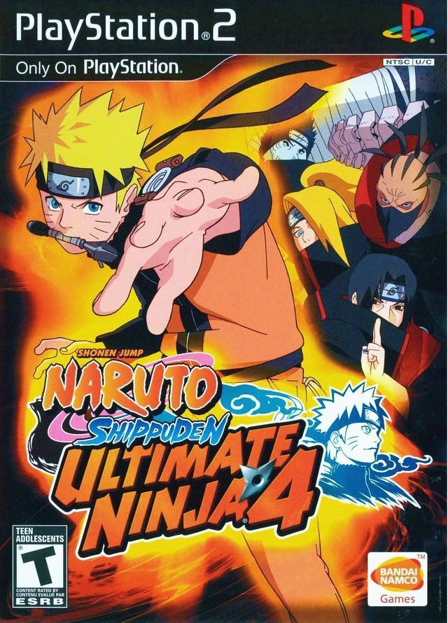 Ultimate Ninja 4: Naruto Shippuden (Playstation 2)