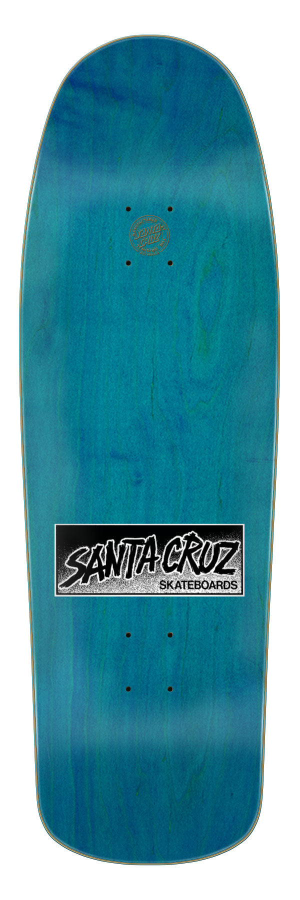 **Pre-Order** Santa Cruz Tom Knox Punk Black Stain 9.89" Skateboard Deck