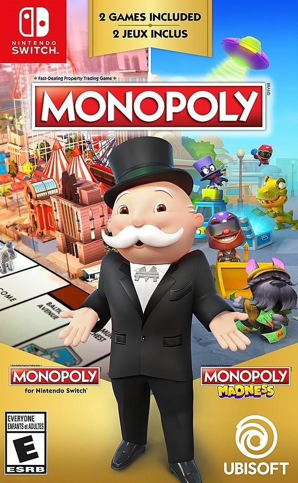 MONOPOLY for Nintendo Switch + MONOPOLY Madness (Nintendo Switch)