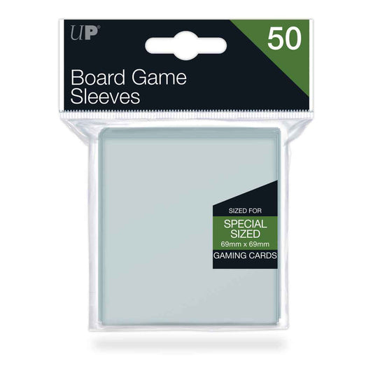 Special Sized Board Game Sleeves (50ct) for 69mm x 69mm Cards