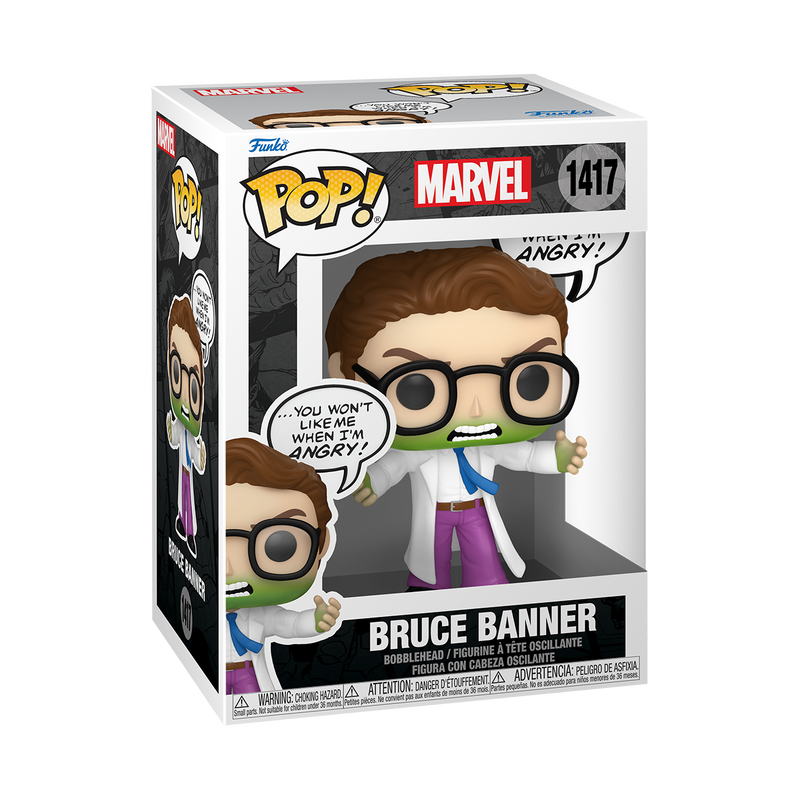 Pop! Marvel: Bruce Banner (Don't Make Me Angry)