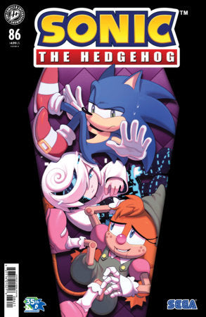 Sonic The Hedgehog #86 B Waschk (04/01/2026) Idw - Golden Apple Comics