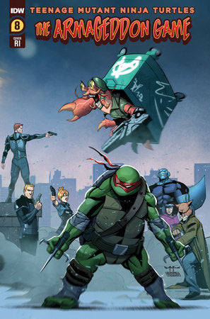 Teenage Mutant Ninja Turtles The Armageddon Game #8 D 1:10 Pasquale Qualano Variant (07/05/2023) IDW
