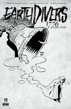 Earthdivers #11 D 1:25 Ba B&W Variant (10/11/2023) Idw