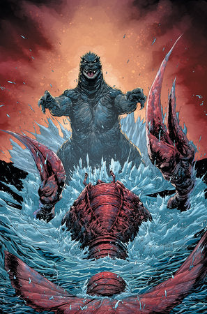 Godzilla Here There Be Dragons #4 C 1:10 Tyler Kirkham Full Art Variant (10/04/2023) Idw
