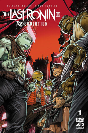 Teenage Mutant Ninja Turtles TMNT The Last Ronin Ii Re-Evolution #1 2nd Print Escorzas Variant (05/01/2024) Idw
