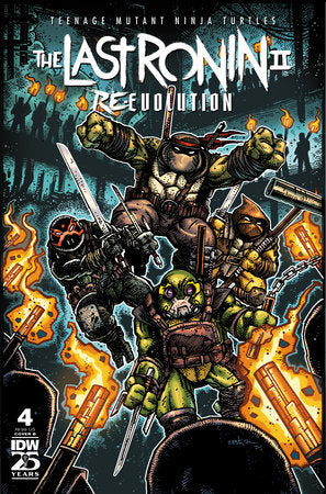 Teenage Mutant Ninja Turtles Tmnt The Last Ronin Ii Re Evolution #4 B Kevin Eastman  Variant (01/08/2025) Idw