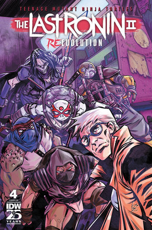 Teenage Mutant Ninja Turtles Tmnt The Last Ronin Ii Re Evolution #4 A1 Cover Set Of 7 1:25 1:50 1:75 1:100 (01/08/2025) Idw