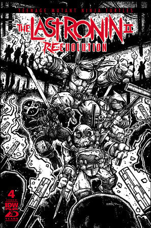 Teenage Mutant Ninja Turtles Tmnt The Last Ronin Ii Re Evolution #4 G 1:100 Kevin Eastman Variant (01/08/2025) Idw