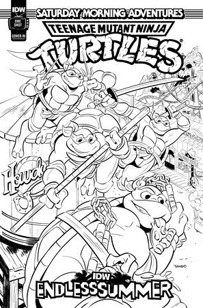 Idw Endless Summer Teenage Mutant Ninja Turtles Tmnt Saturday Morning Adv C 1:10 Cb (08/30/2023) Idw