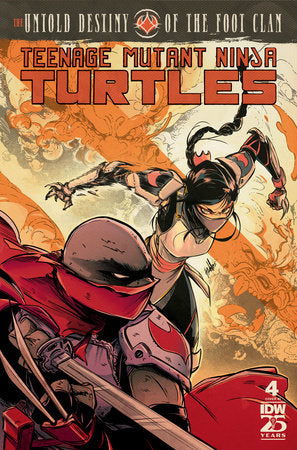 Teenage Mutant Ninja Turtles TMNT Untold Destiny Of Foot Clan #4 C 1:10 Santtos Variant (06/19/2024) Idw