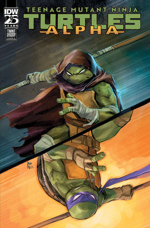Teenage Mutant Ninja Turtles TMNT Alpha #1 E 1:25 Rod Reis Variant (06/05/2024) Idw