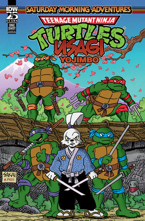 Teenage Mutant Ninja Turtles TMNT Usagi Yojimbo Saturday Morning Adv #1 D 1:50 Stan Sakai Variant (06/12/2024) Idw