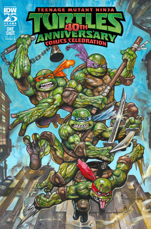 Teenage Mutant Ninja Turtles 40Th Anniversary Comics Celebration B Bisley Variant (07/10/2024) Idw
