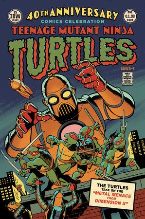 Teenage Mutant Ninja Turtles 40Th Anniversary Comics Celebration F Cho Variant (07/10/2024) Idw