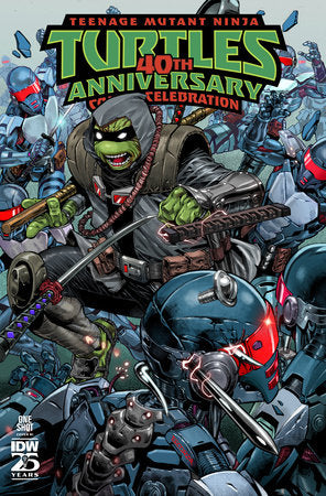 Teenage Mutant Ninja Turtles 40Th Anniversary Comics Celebration I 1:10 Escorzas Variant (07/10/2024) Idw