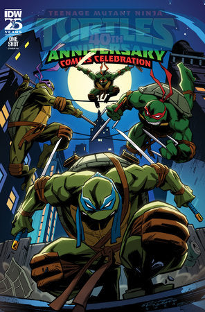 Teenage Mutant Ninja Turtles 40Th Anniversary Comics Celebration L 1:100 Randolph Variant (07/10/2024) Idw