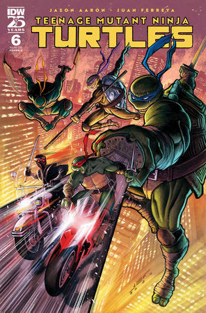 Teenage Mutant Ninja Turtles #6 A1 Cover Set Of 6 1:10 1:25 1:50 (01/29/2025) Idw