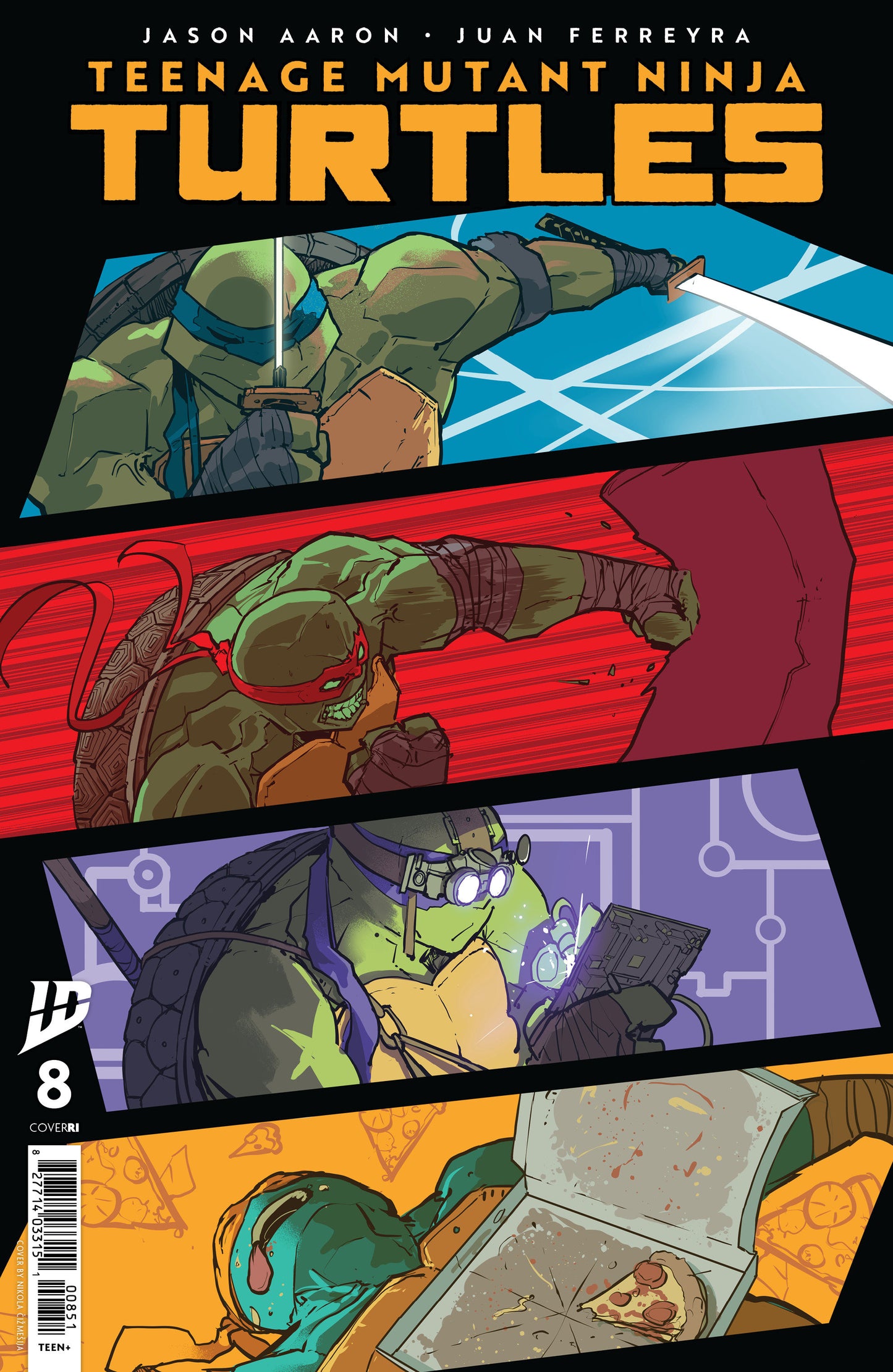 Teenage Mutant Ninja Turtles #8 G 1:25 Nikola Cizmesija (04/16/2025) Idw