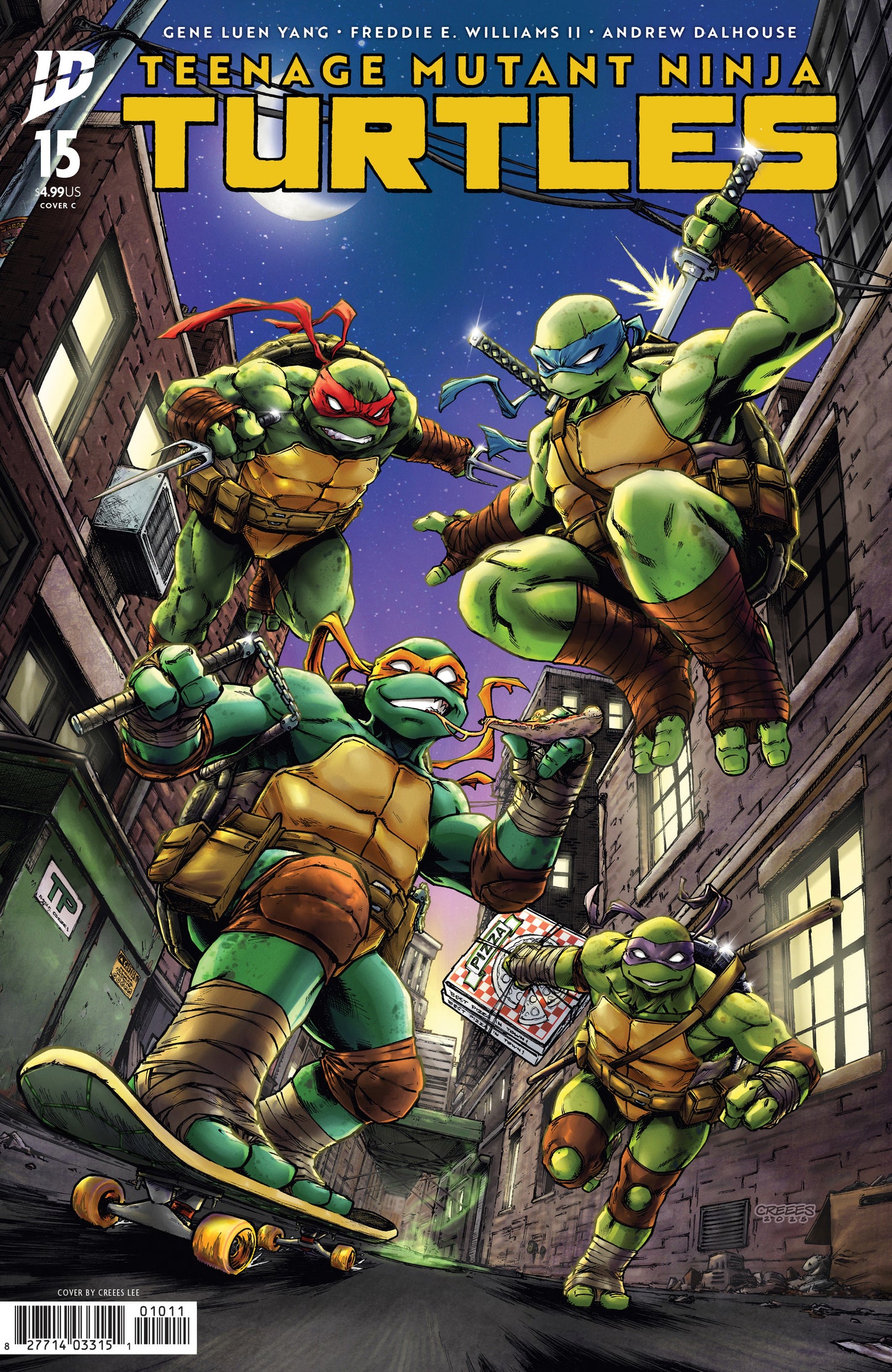 Teenage Mutant Ninja Turtles #15 A1 Cover Set Of 7 1:25 1:50 1:75 (02/11/2026) Idw
