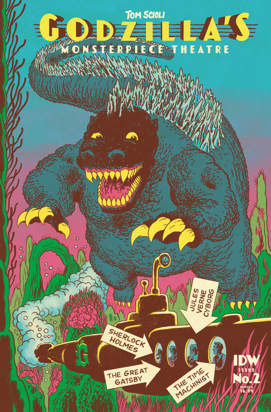 Godzilla's Monsterpiece Theatre #2 A Tom Scioli (12/18/2024) Idw