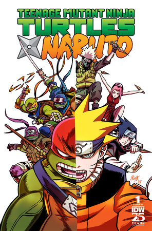 Teenage Mutant Ninja Turtles X Naruto #1 H 1:25 Felipe Smith Variant (11/20/2024) Idw