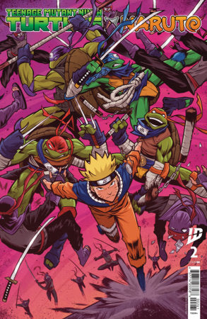 Teenage Mutant Ninja Turtles X Naruto #2 A1 Cover Set Of 8 Books 1:25 1:50 1:75 1:100 (01/15/2025) Idw