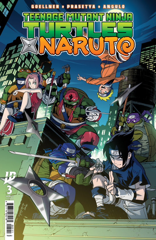 Teenage Mutant Ninja Turtles X Naruto #3 F 1:50 Khary Randolph (03/26/2025) Idw