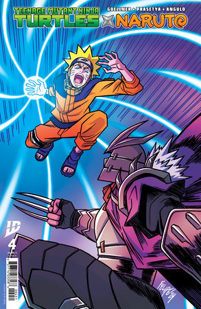 Teenage Mutant Ninja Turtles X Naruto #4 A1 Cover Set Of 8 1