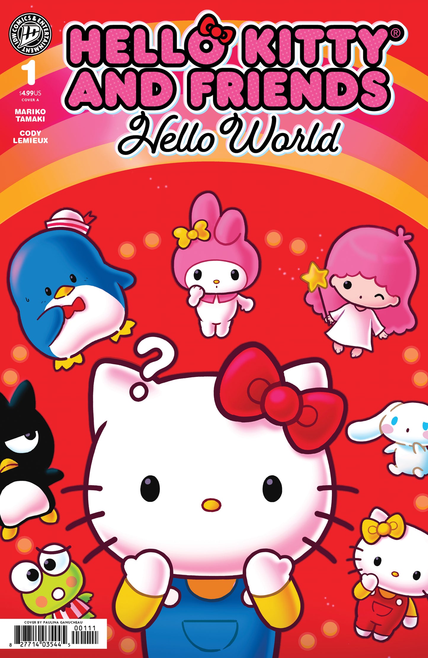 Hello Kitty And Friends Hello World! #1 A1 Cover Set Of 8 1:25 1:50 1:100 (08/12/2026) Idw - Golden Apple Comics