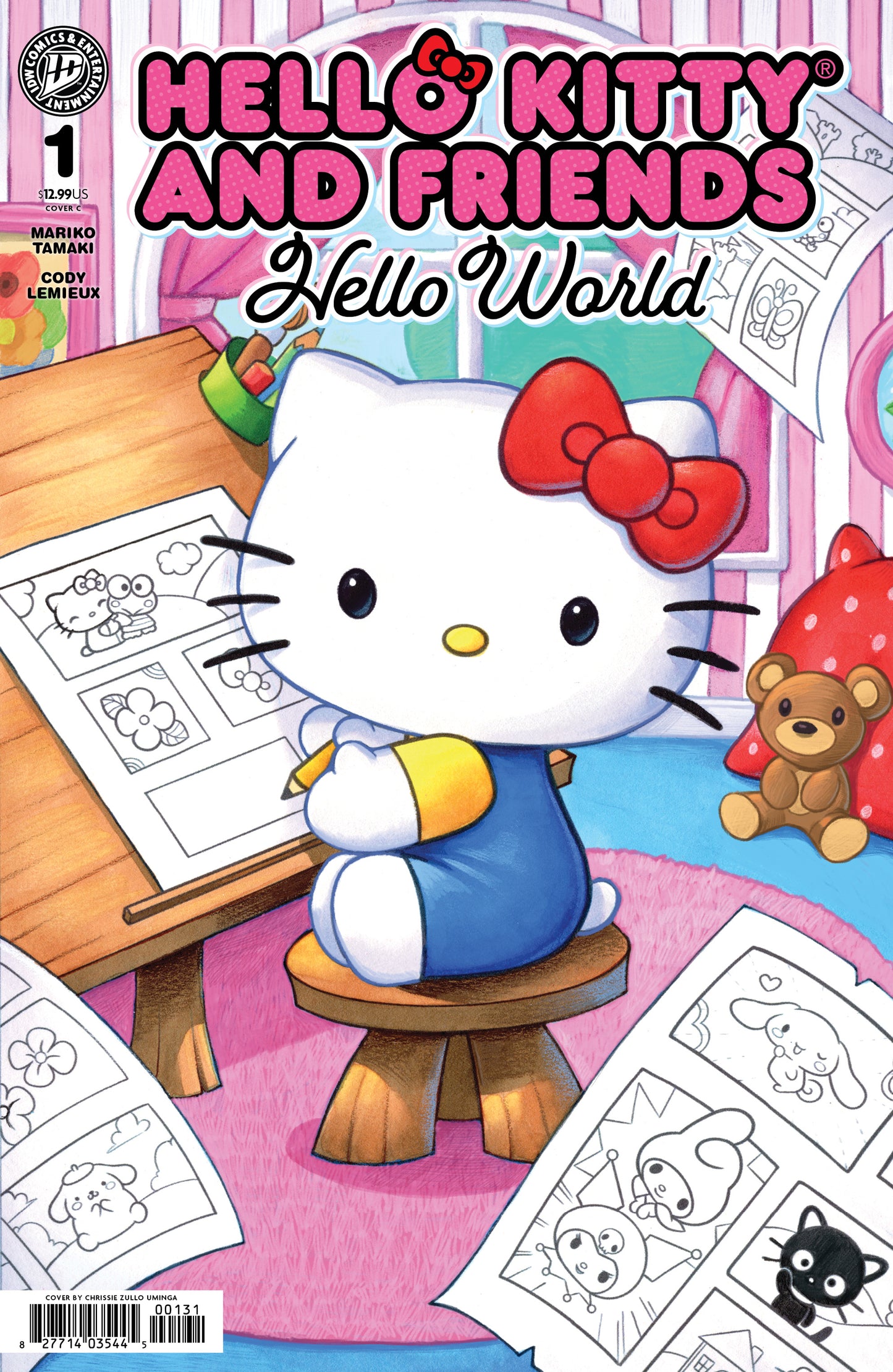 Hello Kitty And Friends Hello World! #1 A1 Cover Set Of 8 1:25 1:50 1:100 (08/12/2026) Idw - Golden Apple Comics
