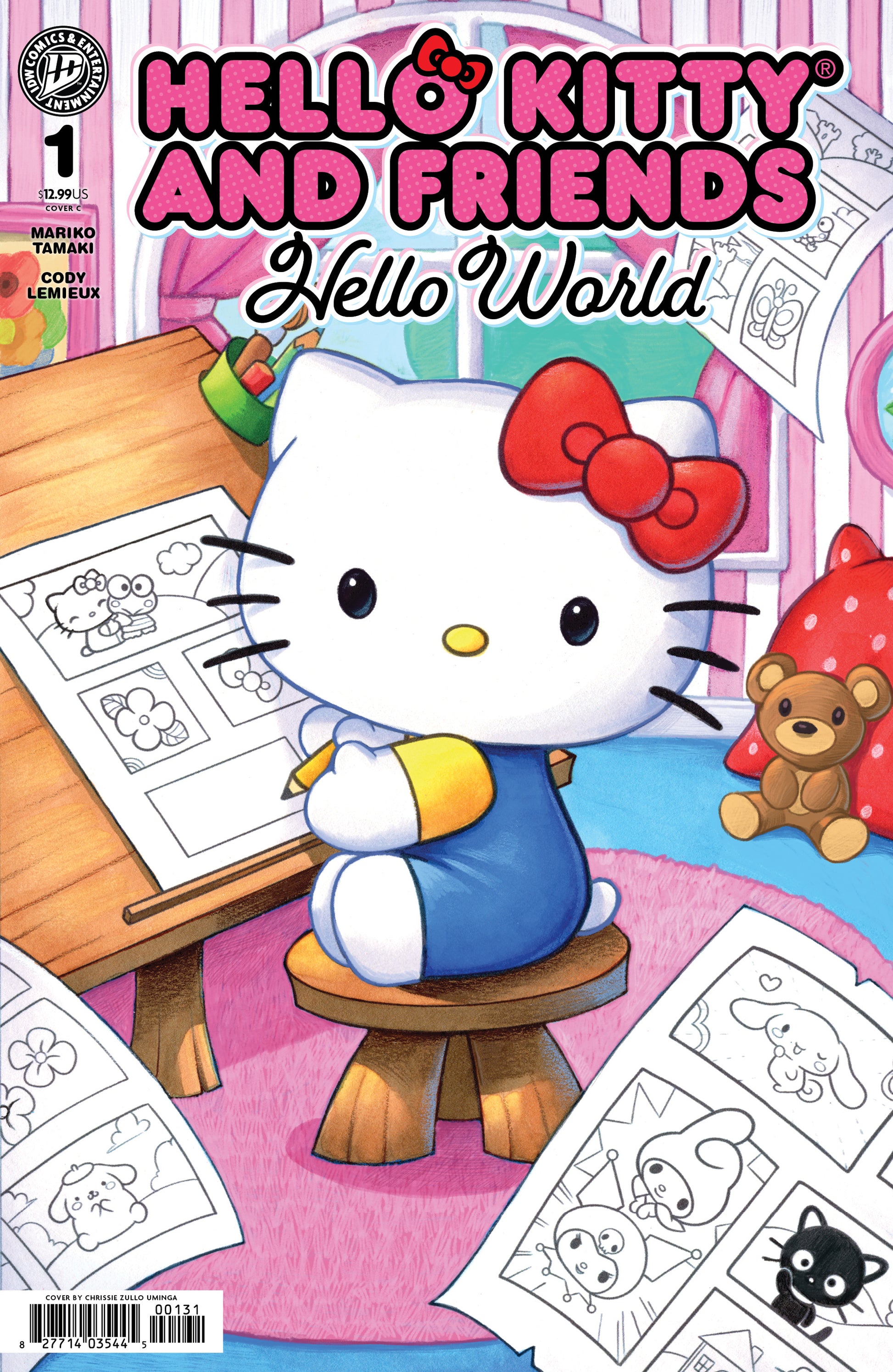 Hello Kitty And Friends Hello World! #1 A1 Cover Set Of 8 1:25 1:50 1:100 (08/12/2026) Idw - Golden Apple Comics