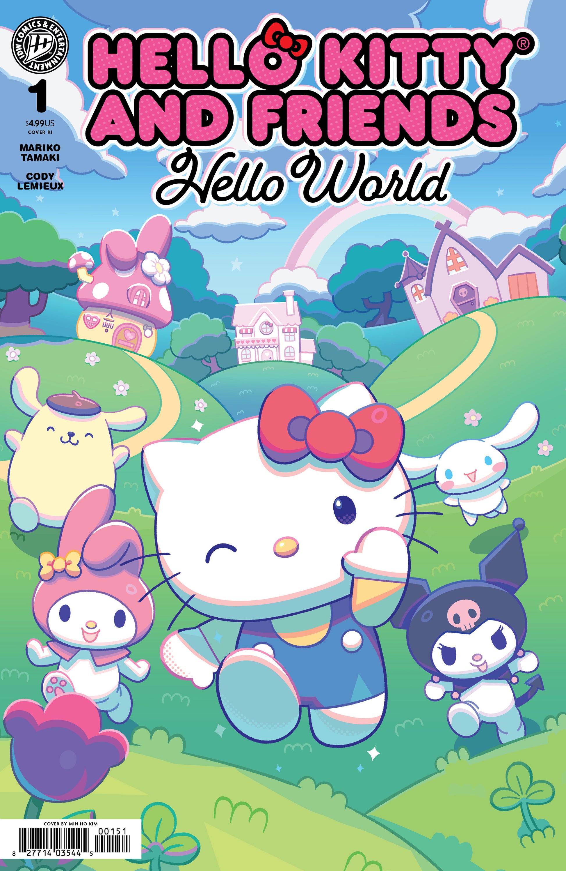 Hello Kitty And Friends Hello World! #1 A1 Cover Set Of 8 1:25 1:50 1:100 (08/12/2026) Idw - Golden Apple Comics