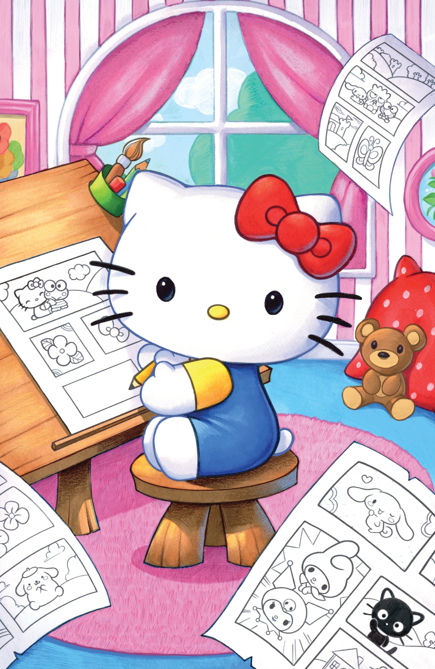 Hello Kitty And Friends Hello World! #1 A1 Cover Set Of 8 1:25 1:50 1:100 (08/12/2026) Idw - Golden Apple Comics